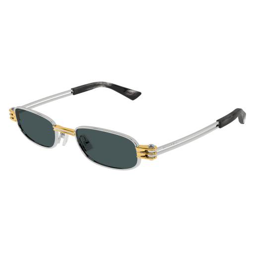 Occhiali da sole Bottega Veneta BV1381S003-SILVER-SILVER-BLUE50 - BV1381S003-SILVER-SILVER-BLUE50